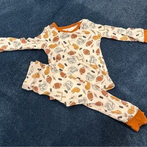 Caden Lane Sports Pajama Set